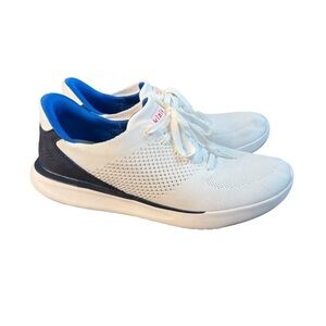 Kizik Lima Liberty Handsfree Slip On Shoes Men's Size 12 White Sneakers Athletic